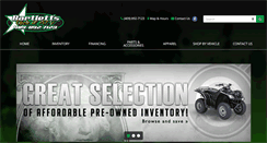 Desktop Screenshot of bartlettcycle.com